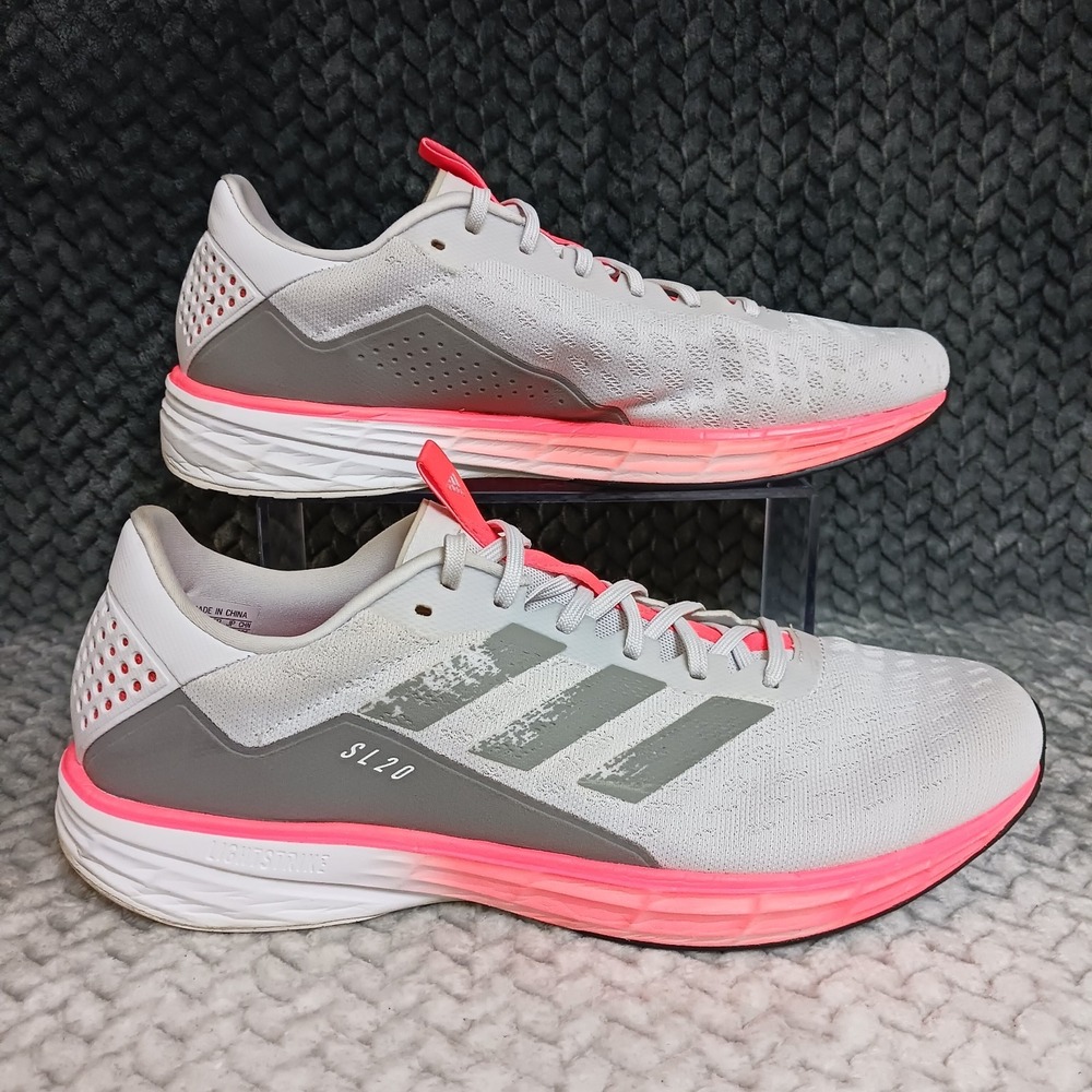 Adidas SL20 Men's Running Walking Sneakers Shoes Dash Dove Grey Size 11.5